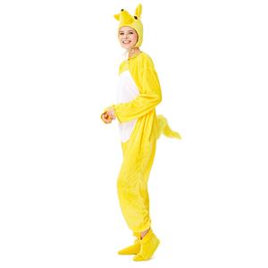 3pcs Unisex Funny Weasel Animal Circus Bodysuit Cosplay Pajama Halloween Costume N19425