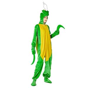 3pcs Unisex Funny Razor Mantis Animal Bodysuit Pajama Adult Cosplay Halloween Costume N20733