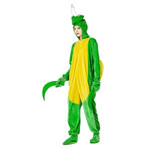 3pcs Unisex Funny Razor Mantis Animal Bodysuit Pajama Adult Cosplay Halloween Costume N20733