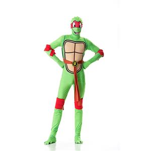 Funny Turtle Jumpsuit Adult Ninja Halloween Cosplay Costume N18012