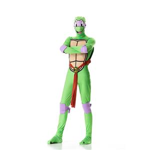 Funny Turtle Jumpsuit Adult Ninja Halloween Cosplay Costume N18014