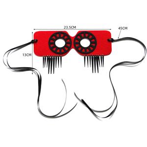 Gothic Rivets Masquerade Party Halloween Cosplay Accessories Eye Mask MS21389