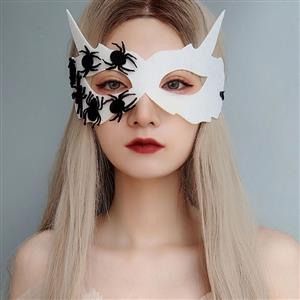 Gothic Spider Queen Evil Noble Adult Masquerade Party Halloween Cosplay Eye Mask MS21436