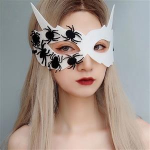 Gothic Spider Queen Evil Noble Adult Masquerade Party Halloween Cosplay Eye Mask MS21436