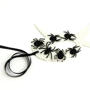 Gothic Spider Queen Evil Noble Adult Masquerade Party Halloween Cosplay Eye Mask MS21436