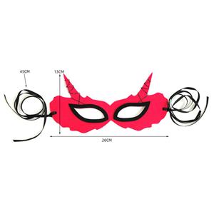 Gothic Fox Queen Adult Demon Masquerade Party Halloween Animal Anime Cosplay Eye Mask MS21440
