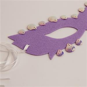 Noble Mermaid Princess Seashell Adult Masquerade Party Halloween Anime Cosplay Eye Mask MS21441