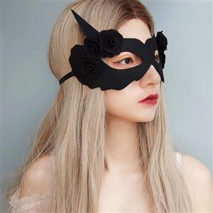 Gothic Fox Queen Adult Masquerade Party Demon Halloween Animal Anime Cosplay Eye Mask MS21442