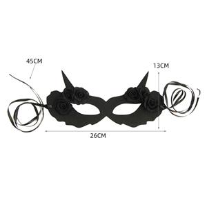 Gothic Fox Queen Adult Masquerade Party Demon Halloween Animal Anime Cosplay Eye Mask MS21442