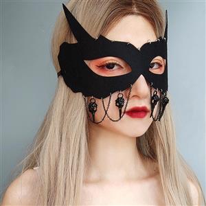 Gothic Devil Horn Adult Masquerade Demon Skull Halloween Animal Anime Cosplay Eye Mask MS21443