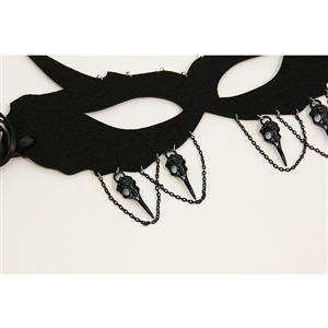 Gothic Devil Horn Adult Masquerade Demon Skull Halloween Animal Anime Cosplay Eye Mask MS21443