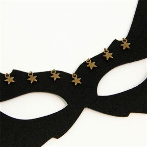 Gothic Devil Horns Adult Queen Masquerade Demon Halloween Stars Anime Cosplay Eye Mask MS21444