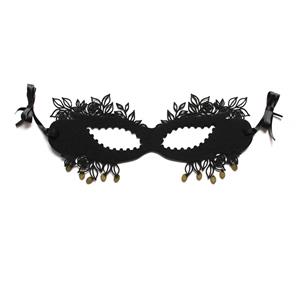 Gothic Black Queen Noble Masquerade Adult Halloween Devil Anime Cosplay Eye Mask MS21685