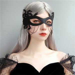 Sexy Medusa Evil Snake Queen Masquerade Adult Halloween Anime Cosplay Eye Mask MS21689