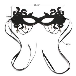 Sexy Medusa Evil Snake Queen Masquerade Adult Halloween Anime Cosplay Eye Mask MS21689