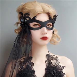 Sexy Medusa Evil Snake Queen Masquerade Adult Halloween Anime Cosplay Eye Mask MS21797