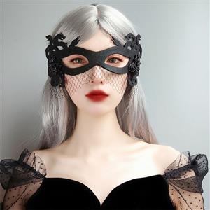 Sexy Medusa Evil Snake Queen Masquerade Adult Halloween Anime Cosplay Eye Mask MS21799