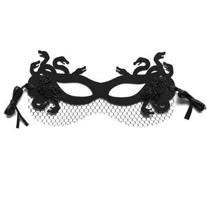 Sexy Medusa Evil Snake Queen Masquerade Adult Halloween Anime Cosplay Eye Mask MS21799