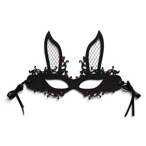 Sexy Evil Bunny Masquerade Adult Nightclub Dancer Halloween Anime Cosplay Eye Mask MS21800