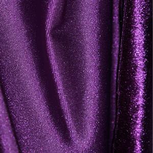 Medieval Victorian Gothic Purple Velvet Stand Collar Long Layered Sleeve Shrug Bolero N19575