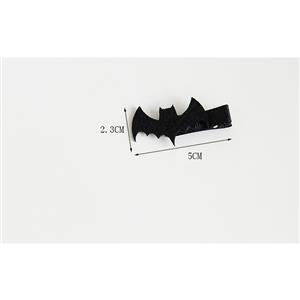 Gothic Black Little Bat Hairpin Halloween Decoration J18395