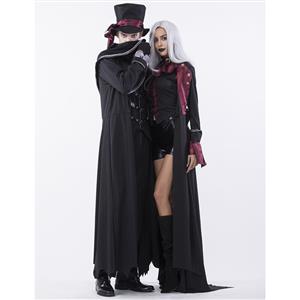 Gothic Adult Halloween Vampire Dressed to Kill Couple Costume N14770