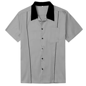 Vintage 1950's T-shirt, Male Clothing, Men's T-shirt, Rockabilly Style Shirt, Cheap Shirt, Fashion T-shirt, #N16751