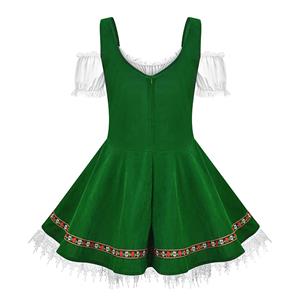 Women's Green Adult Beer Girl Oktoberfest Serving Costume N22550
