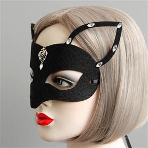 Adult Halloween Masquerade Party Fox Half Mask MS13002