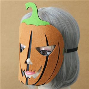 Halloween  Pumpkin Masquerade Party Full Mask MS12995