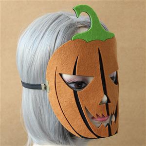 Halloween  Pumpkin Masquerade Party Full Mask MS12995