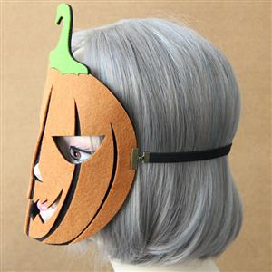 Halloween  Pumpkin Masquerade Party Full Mask MS12995