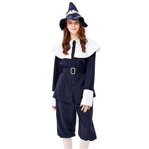 4pcs Fairy Tale Forest Hunter Cape Collar Drama Performance Cosplay Costume N19448