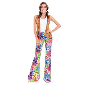 Women's 60's Retro Hippie Costume N14753