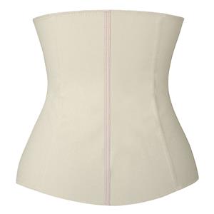 Women's Beige Latex Steel Bone Underbust Corset With A Little Defect N14666