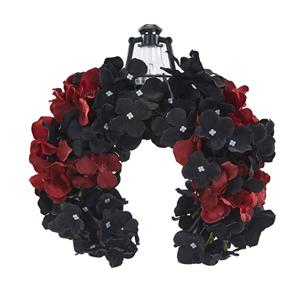 Gothic Dark Lolita Latern Flower Halloween Hair Accessory J22909