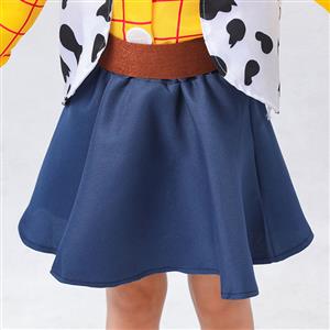 Lovely Long Sleeve Shirt and Skirt Sherif Woody Cosplay Children Costume N22697