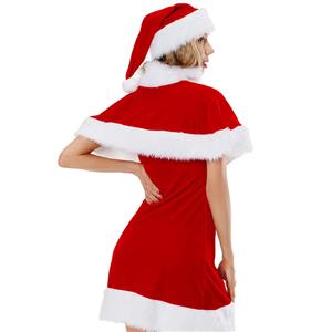 Lovely Red Christmas Mini Holiday Dress XT22538
