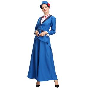 Noble Medieval Madam Coat and Long Skirt Suit Masquerade Costume N19152