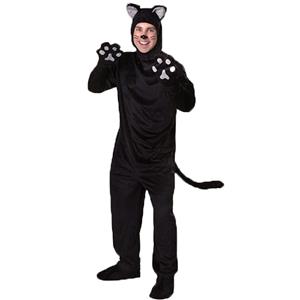 Furry Cat Costume for Mens, Mens Animal Cosplay Costume, Mens Cat Costume, Furry Cat Outfit, Animal Costume, Black Cat Costume, #N14982