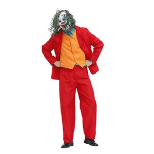 Men's Deluxe Joker Movie Suit Adult Halloween Cosplay Costume Complete Set N20490