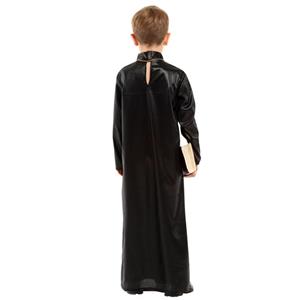 Sexy Priest Robe Cosplay Boy Children Halloween Party Theatrical Masquerade Costume N22951