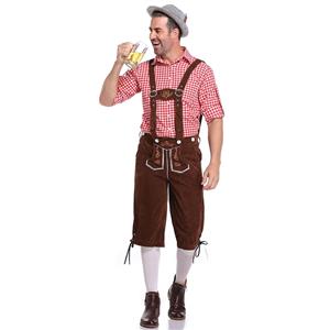 German Beer Oktoberfest Costume, Oktoberfest Costume for Men, Beer Boy Costume, Adult Men's Oktoberfest Costume, Deluxe Bavarian Mens Costume, #N19868