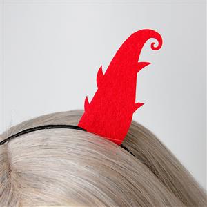 Sexy Black and Red Monster Horns Halloween Party Cosplay Anime Decorations Headband J21533