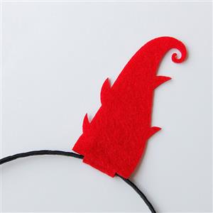 Sexy Black and Red Monster Horns Halloween Party Cosplay Anime Decorations Headband J21533