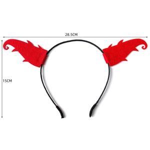 Sexy Red Monster Horns Halloween Party Cosplay Anime Nightclub Decorations Headband J21535