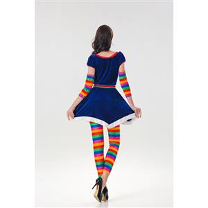 Naughty Adult Colorful Halloween Cosplay Costumes N17993