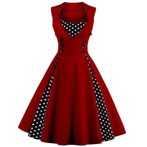 Retro Dresses for Women 1960, Vintage Dresses 1950's, Vintage Dress for Women, Sexy Dresses for Women Cocktail Party, Casual tea dress, Swing Dress, #N12348