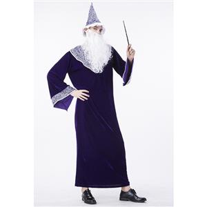 Purple Wizard Robe Adult Costume N14762