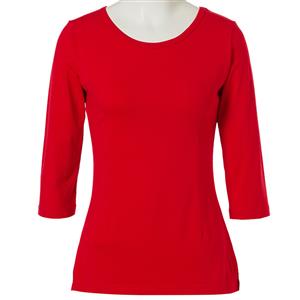 Sexy Half Sleeve Striped T-shirt, Women's T-shirt, Cheap Shirt, Women's Slim Fit Shirt, Tops for women, #N11864